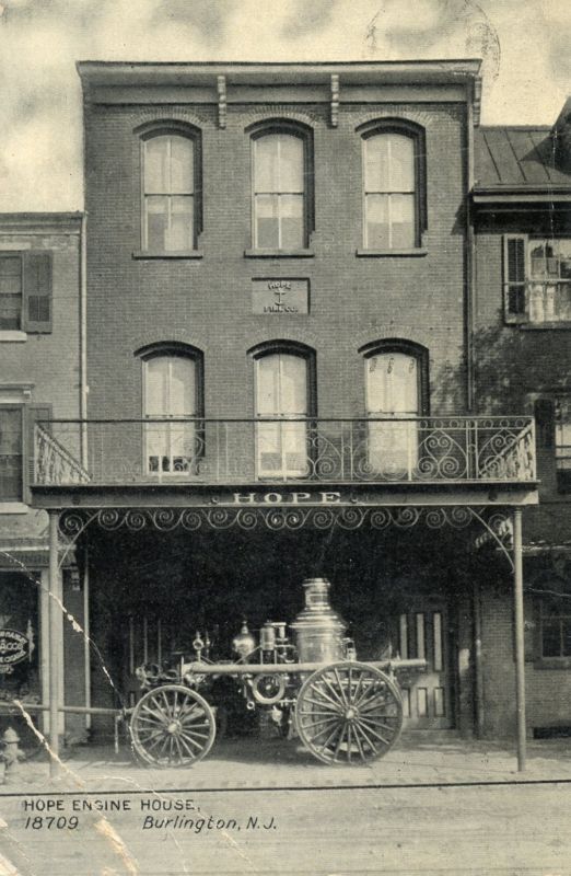 Burlington - Hope Engine House - 1910