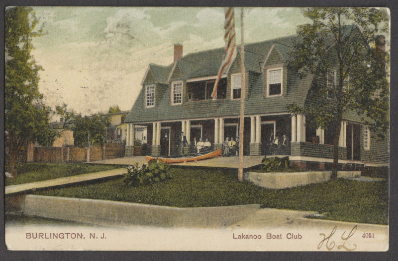 Burlington - Lakanoo Boat Club - 1908