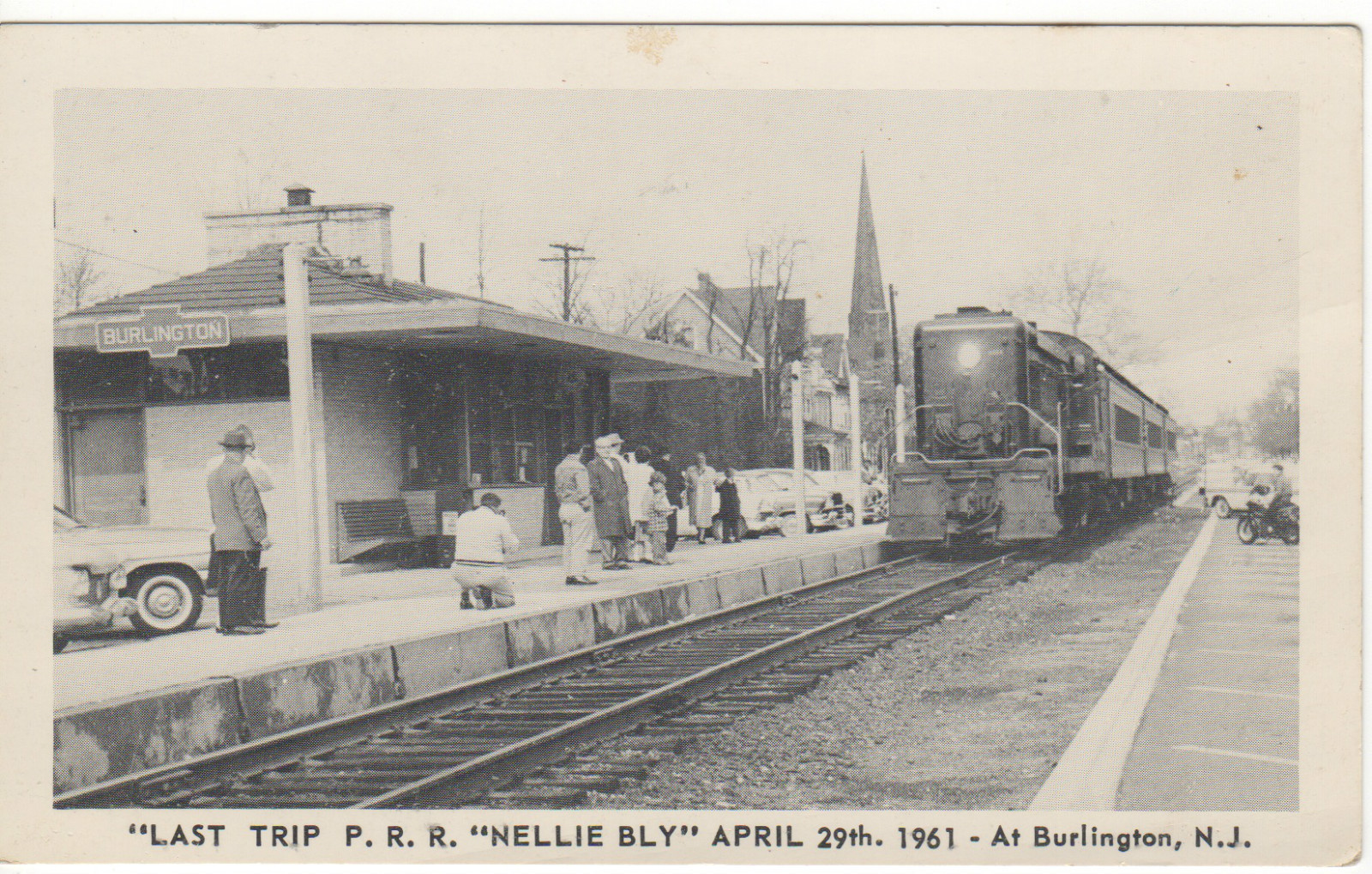 Burlington - Last Trip PRR Nellie Bly - April 29th 1951