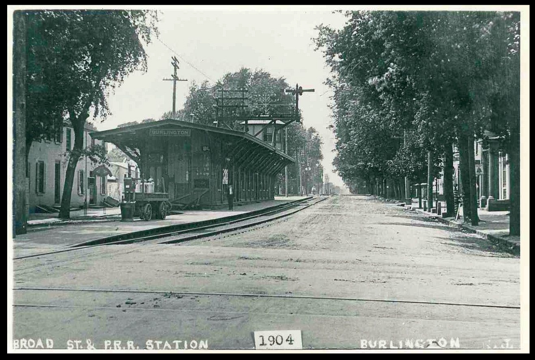 Burlington - PRR Station - Apparently 1904