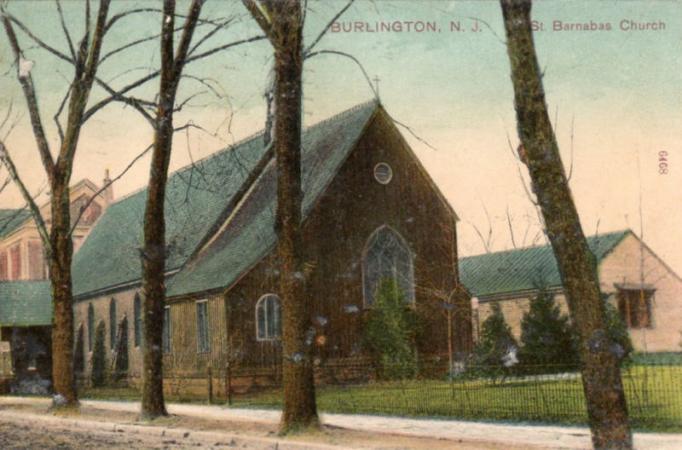 Burlington - Saint Barnabas Church - c 1910
