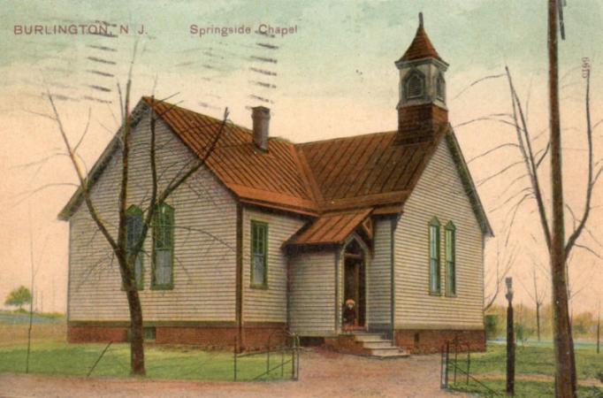 Burlington - Springside Chapel - c 1910