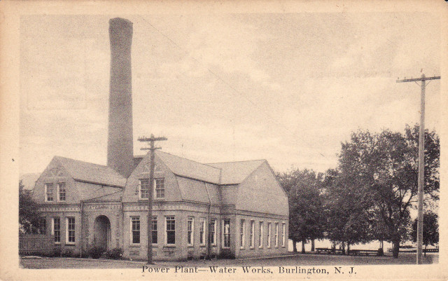 Burlington - The Waterworks Power Plant - circa 1910