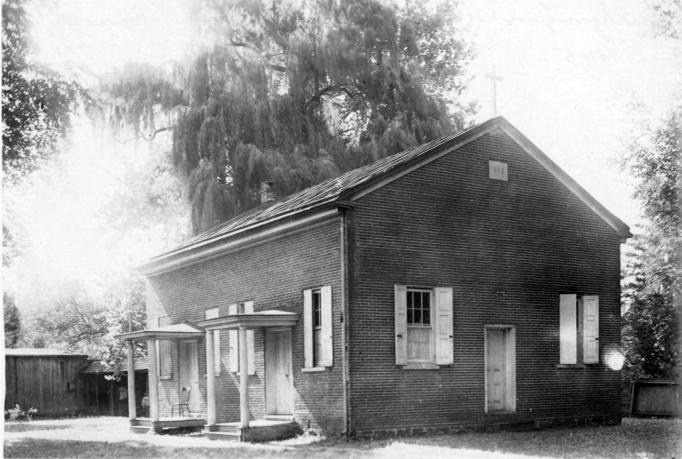Burlington Hicksite Friends Meeting House - c 1900-10up