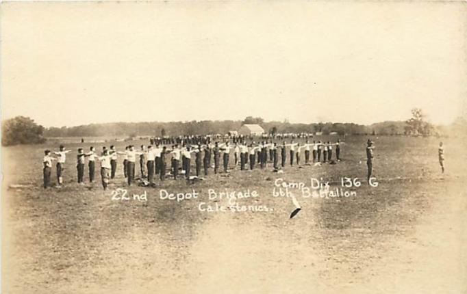 Camp Dix - 22nd Depot Brigade