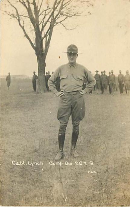 Camp Dix - Captain Lynch - c 1917-18