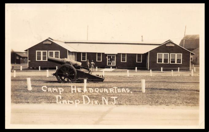 Camp Dix - Headquarters building - 1931