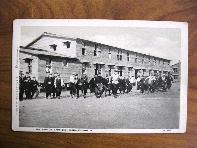 Camp Dix - New recruits traing - 1917-1919