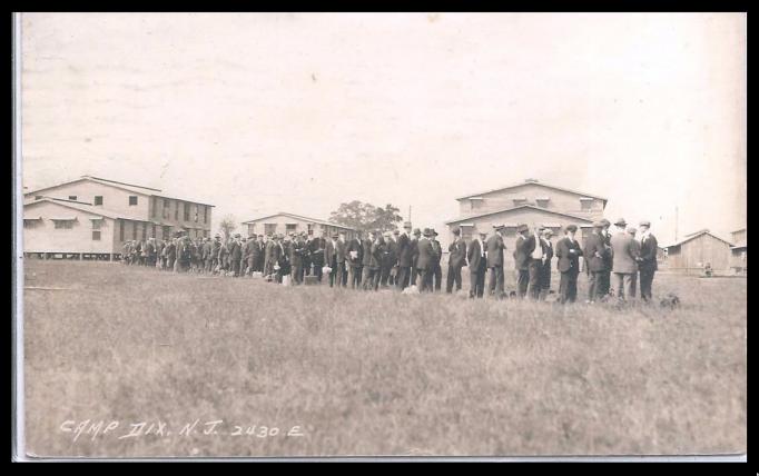 Camp Dix - Recriuts - 1917
