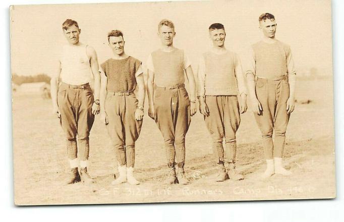Camp Dix - Runners - Company F - 312th Infantry - Probably 1917-18