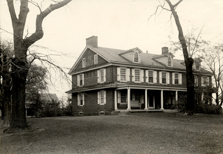 25. William and Susan Newbold House, one mile east of Georgetown, Chesterfield Twp., 1769 (owned by Mrs. John B. Atkinson, 1939)