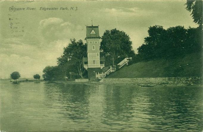 Edgewater Park - Along the Delaware River - 1908