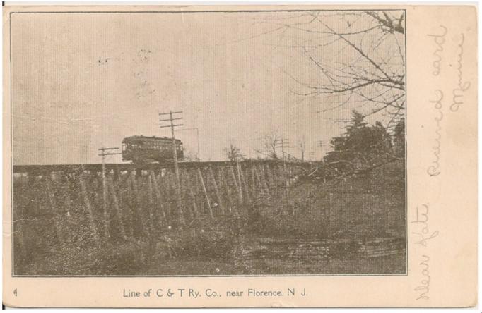 Florence - Line of the C and T Railway - 1907
