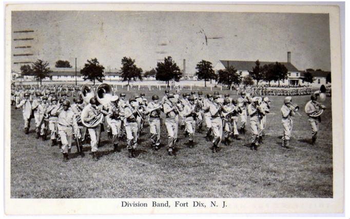 Fort Dix - Division Band - 1945