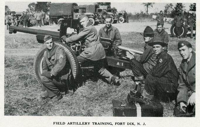 Fort Dix - Light artillary training