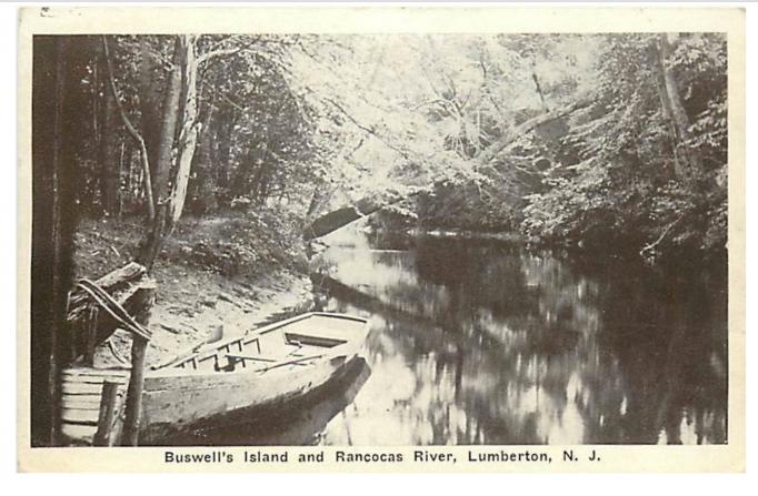 Lumberton - Bushwells Island in Rancocas Creek