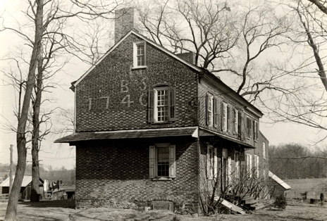 26. Barzilla and Sarah Newbold House (Bowne House), Georgetown-Columbus Road, Mansfield Twp., 1740