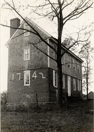 29. Early Shreve House, Columbus-Georgetown Road near Bowne property, Mansfield Twp., 1742