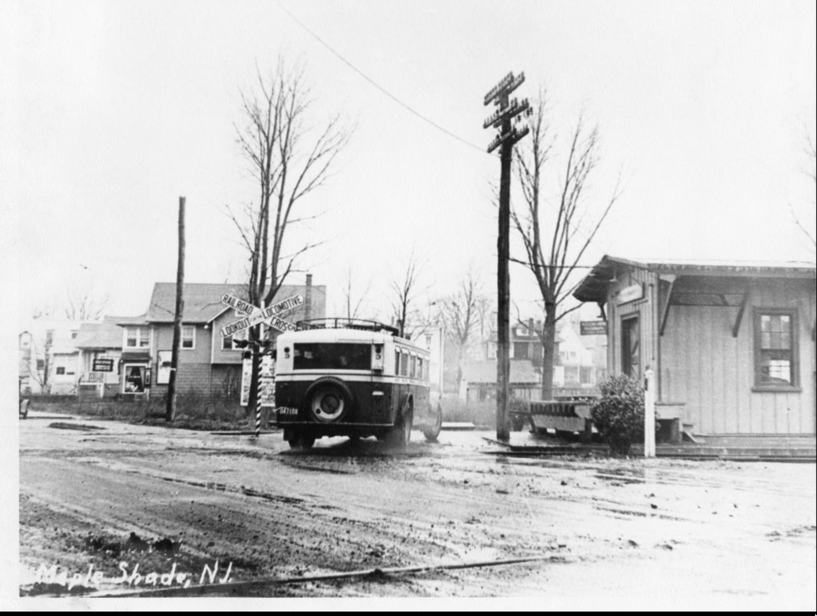 Maple Shade - Railroad station - 1950s maybe
