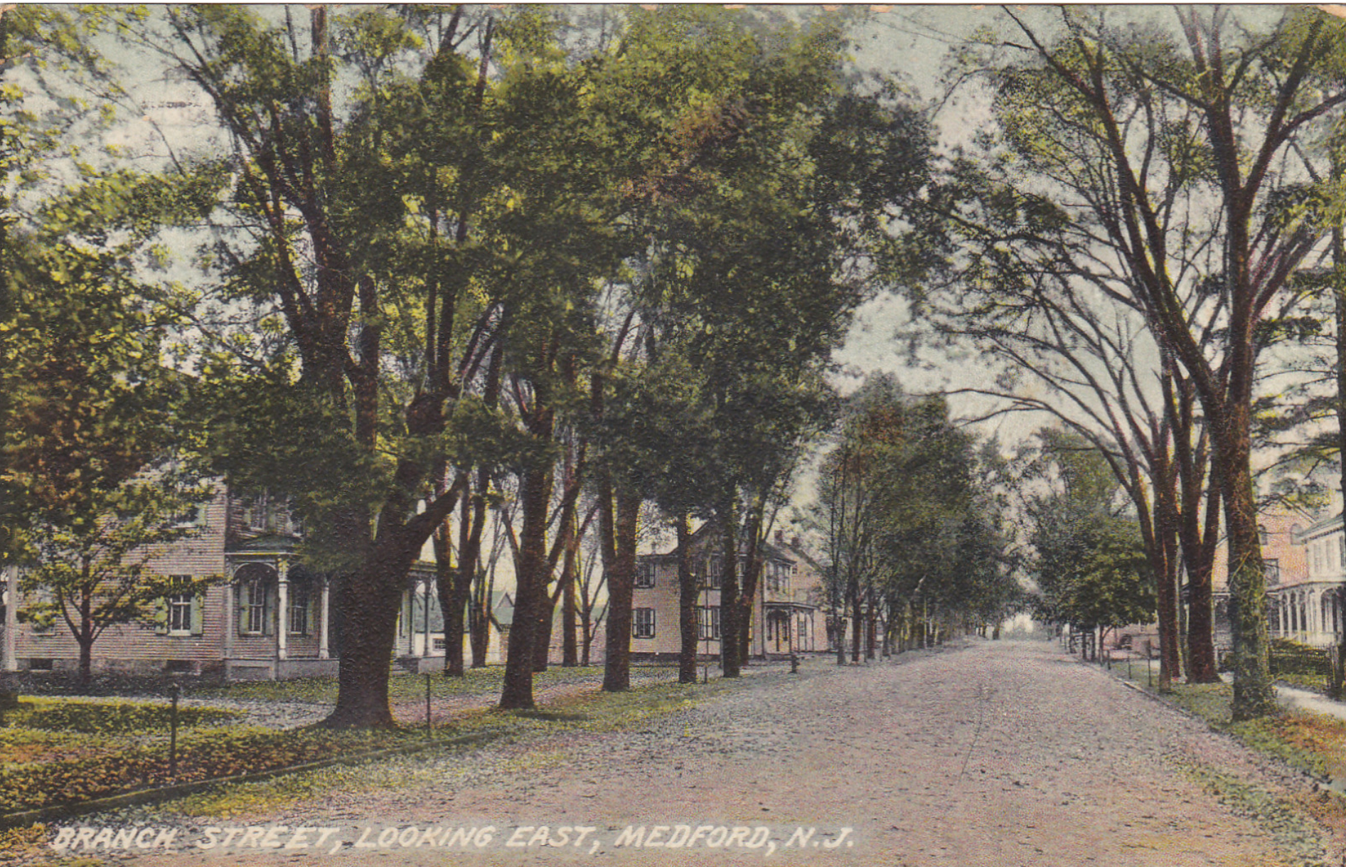 Medford - Branch Strteet looking East - c 1910