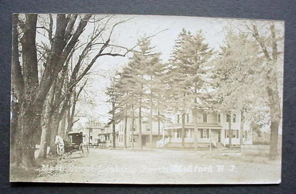 Medford - Main Street with buggy - c 1910