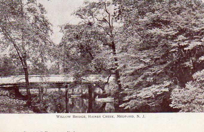 Medford - Willow Bridge over Haines Creet - 1910s