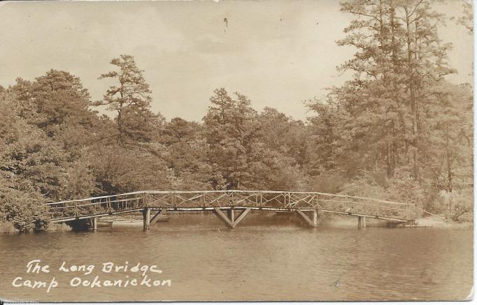 medford - the long bridge at camp ockanickon