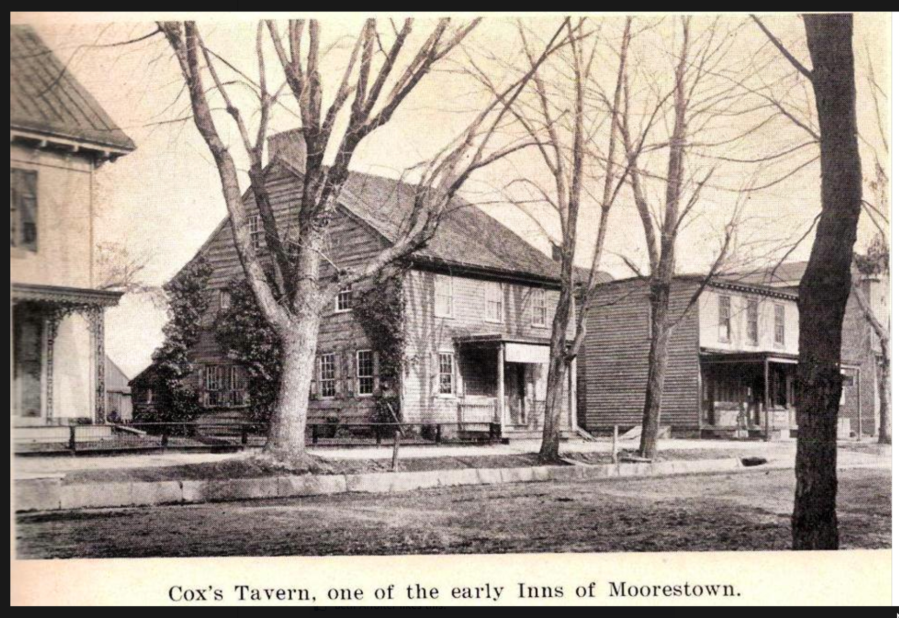 Moorestown - Coxs Tavern - c 1910