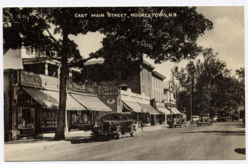 Moorestown - East Main Street stores and cars copy