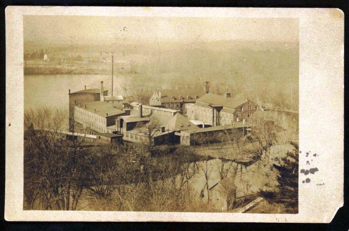 Mount Holly - Factory on Rancocas Creek - 1906