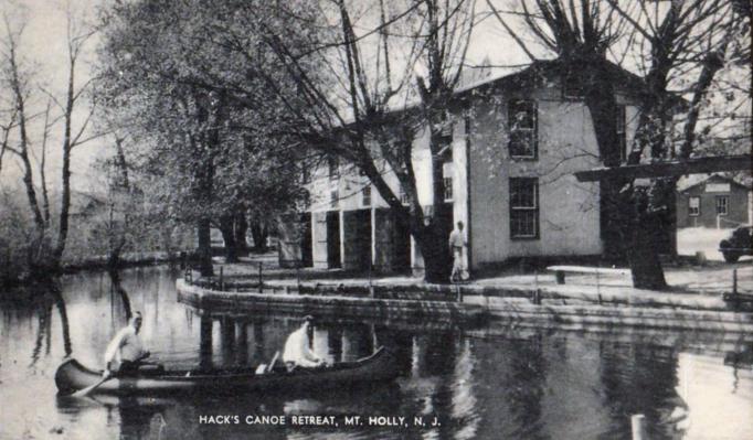 Mount Holly - Hacks Canoe Rentals - 1940s