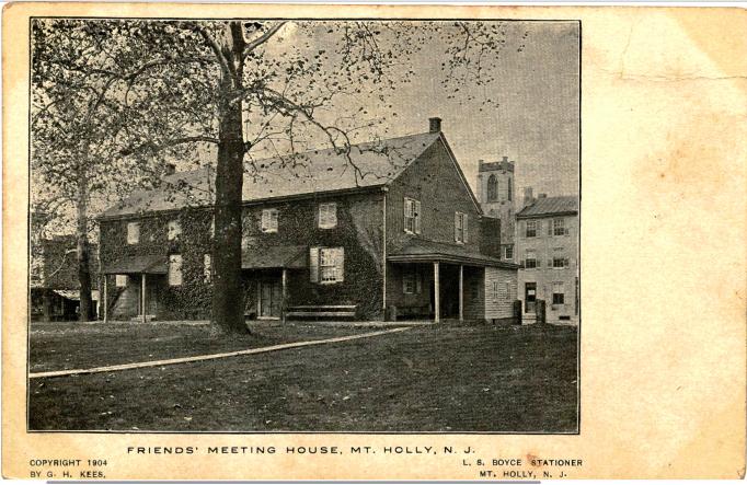 Mount Holly - The Friends Meeting - 1904