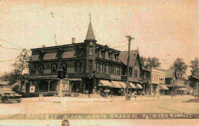 Palmyra - Business Block on South Broadway - c 1910 or so