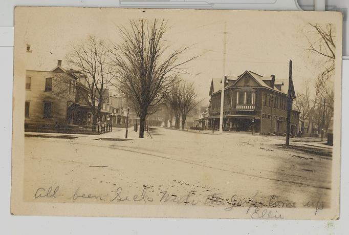 Palmyra - Street scene at - c 1910