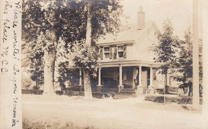 Palmyra - unidentified residence - c 1910