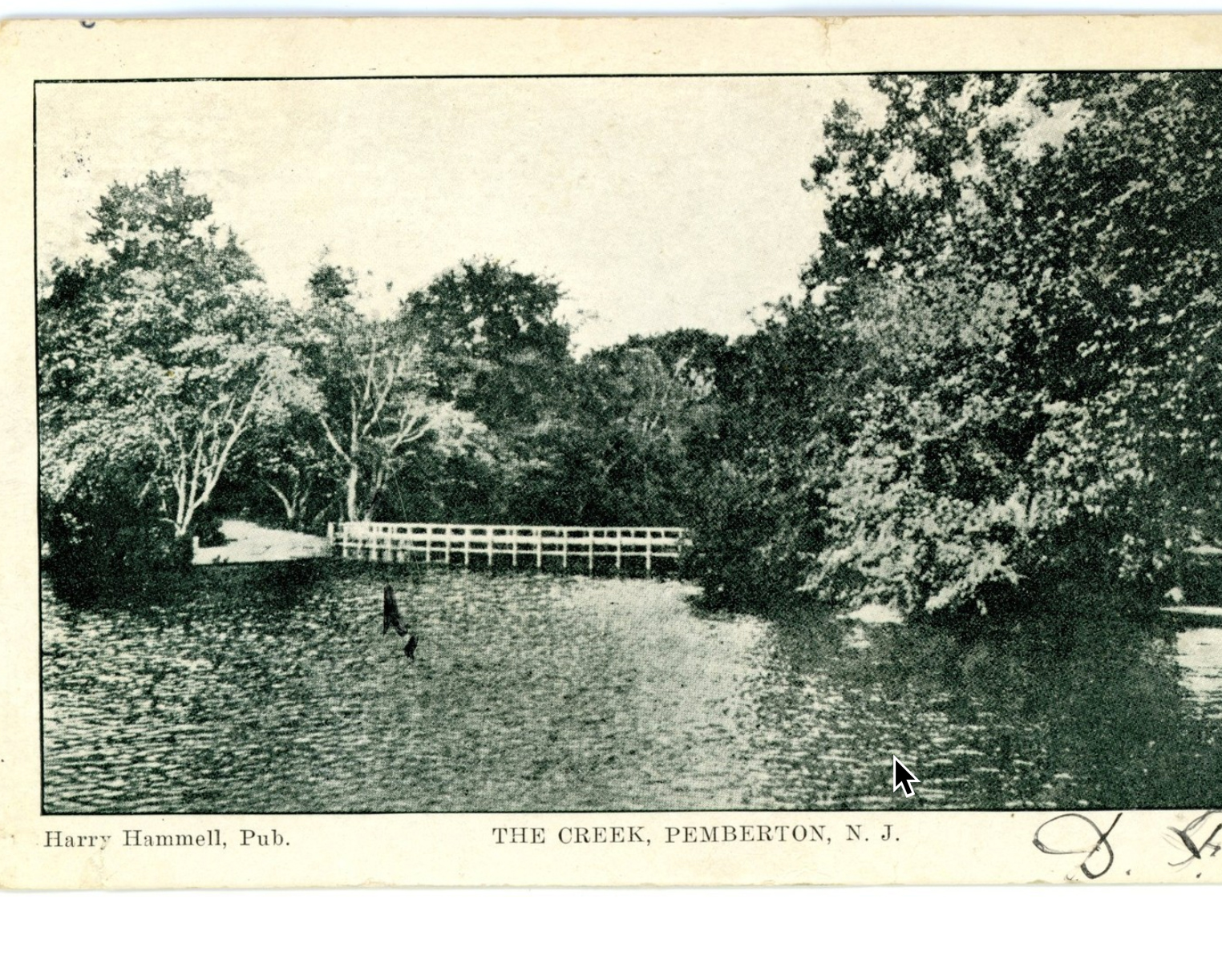 Pemberton - The Creek - North Branch of the Rancpcas - c 1910