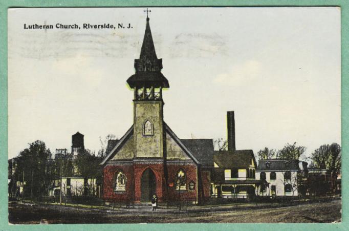 RIVERSIDE - THE LUTHERAN CHURCH - C 1819