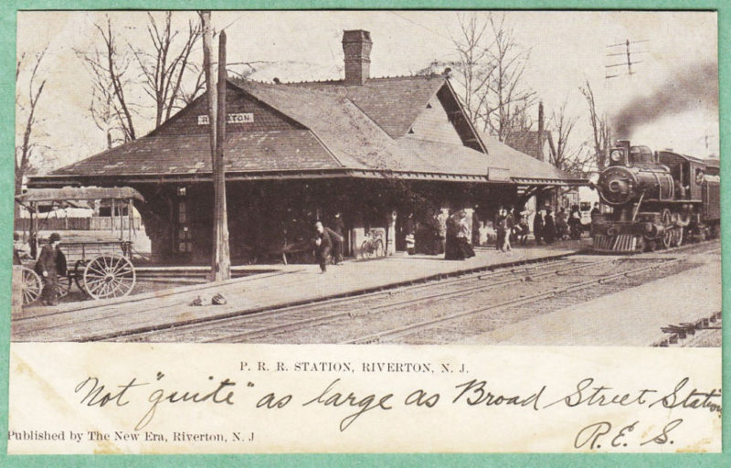Riverton - The Railroad Station - 1906