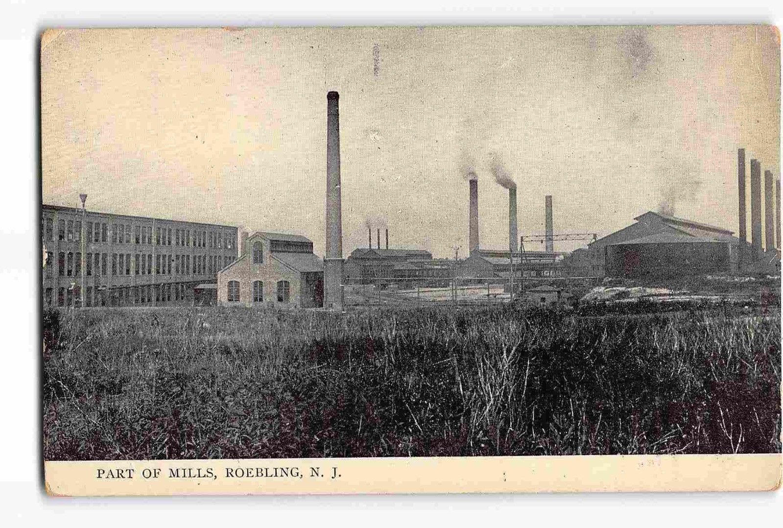 Roebeling - Burlington county - Part of the Mills - c 1910