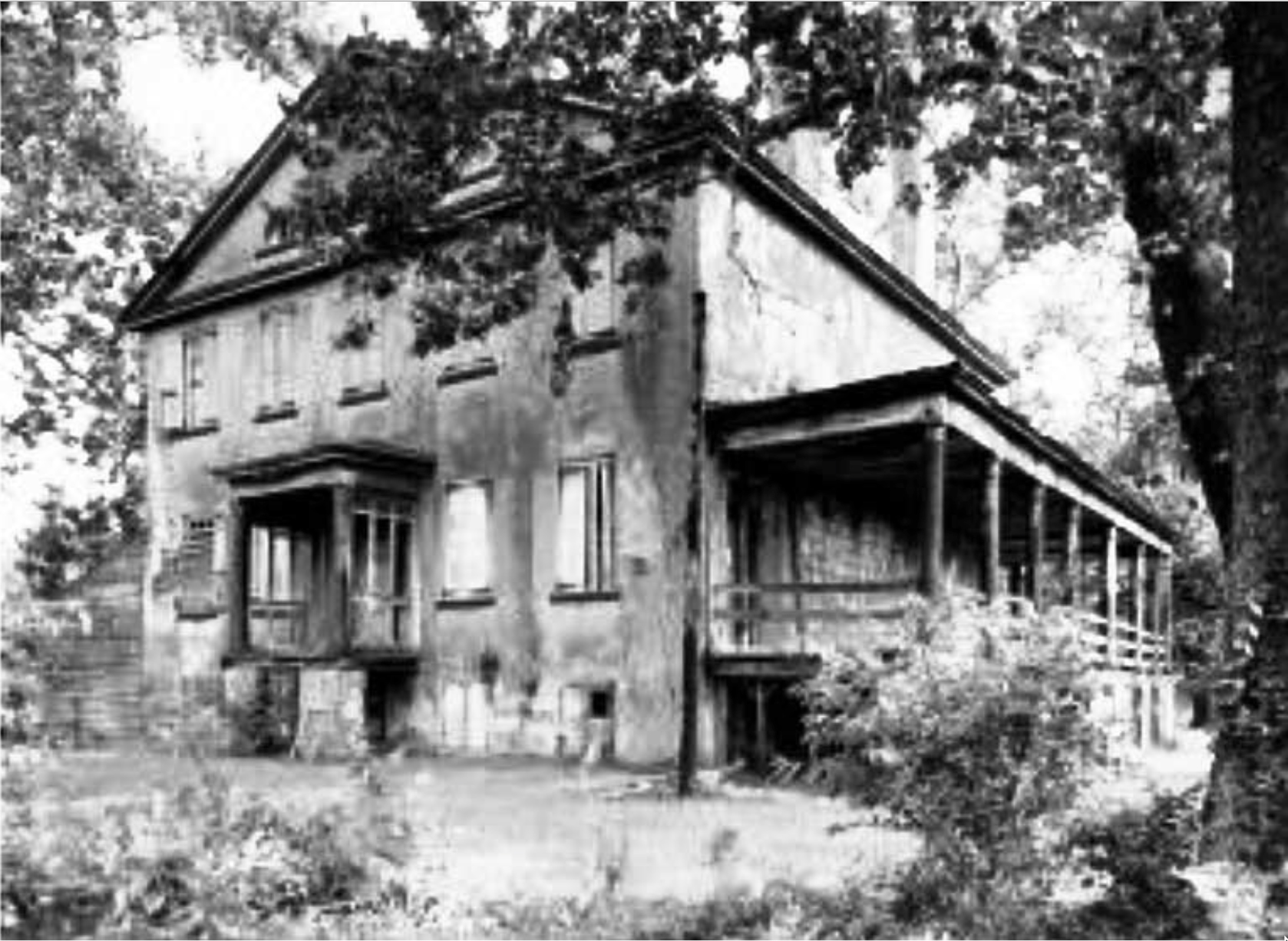 Atsion Mansion around the turn of the 20th century