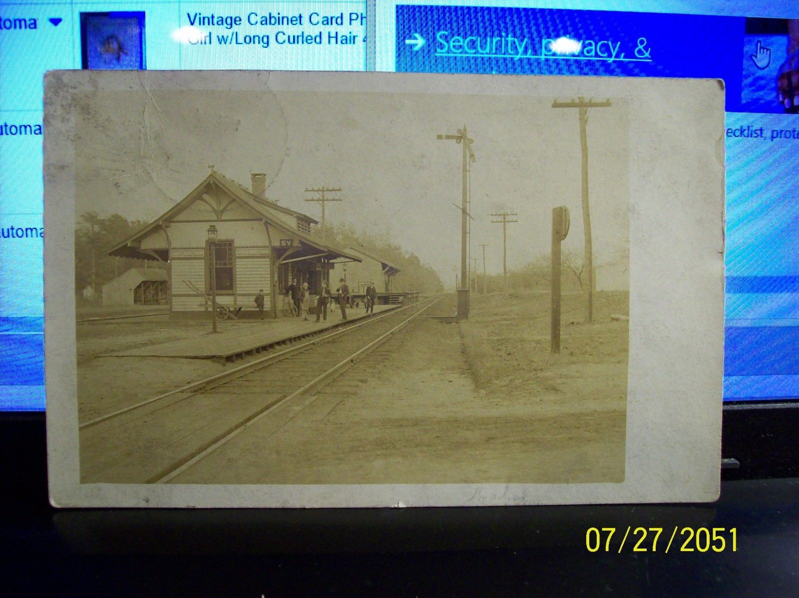 Smithville - Railroad station - 1908