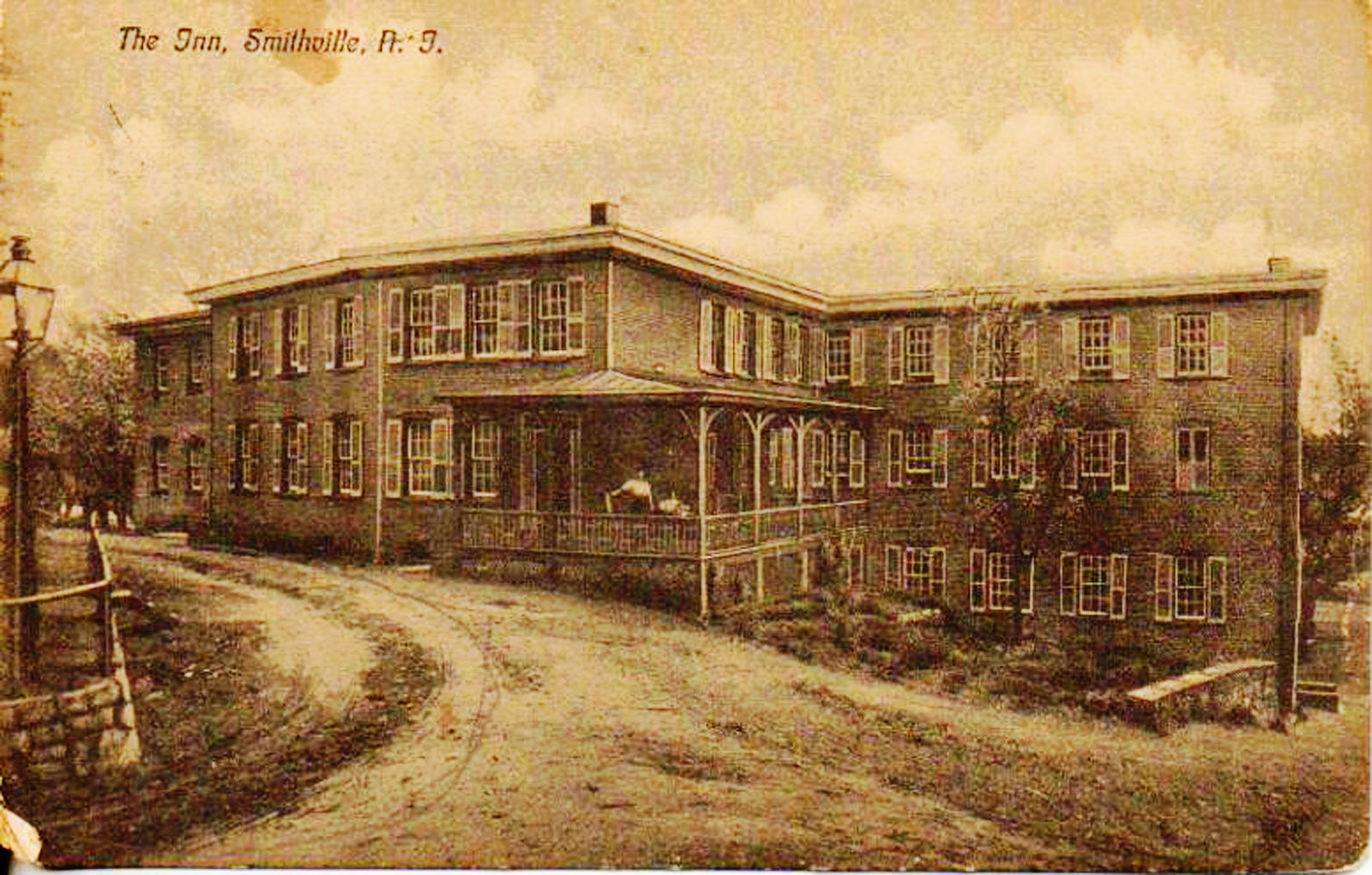 Smithville - The Inn - c 1910 copy