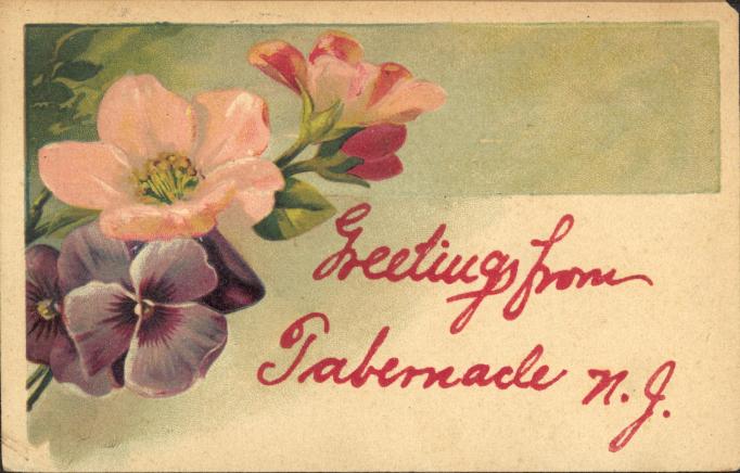 Tabernacle - Greetings from Tabernacle - undated - RW