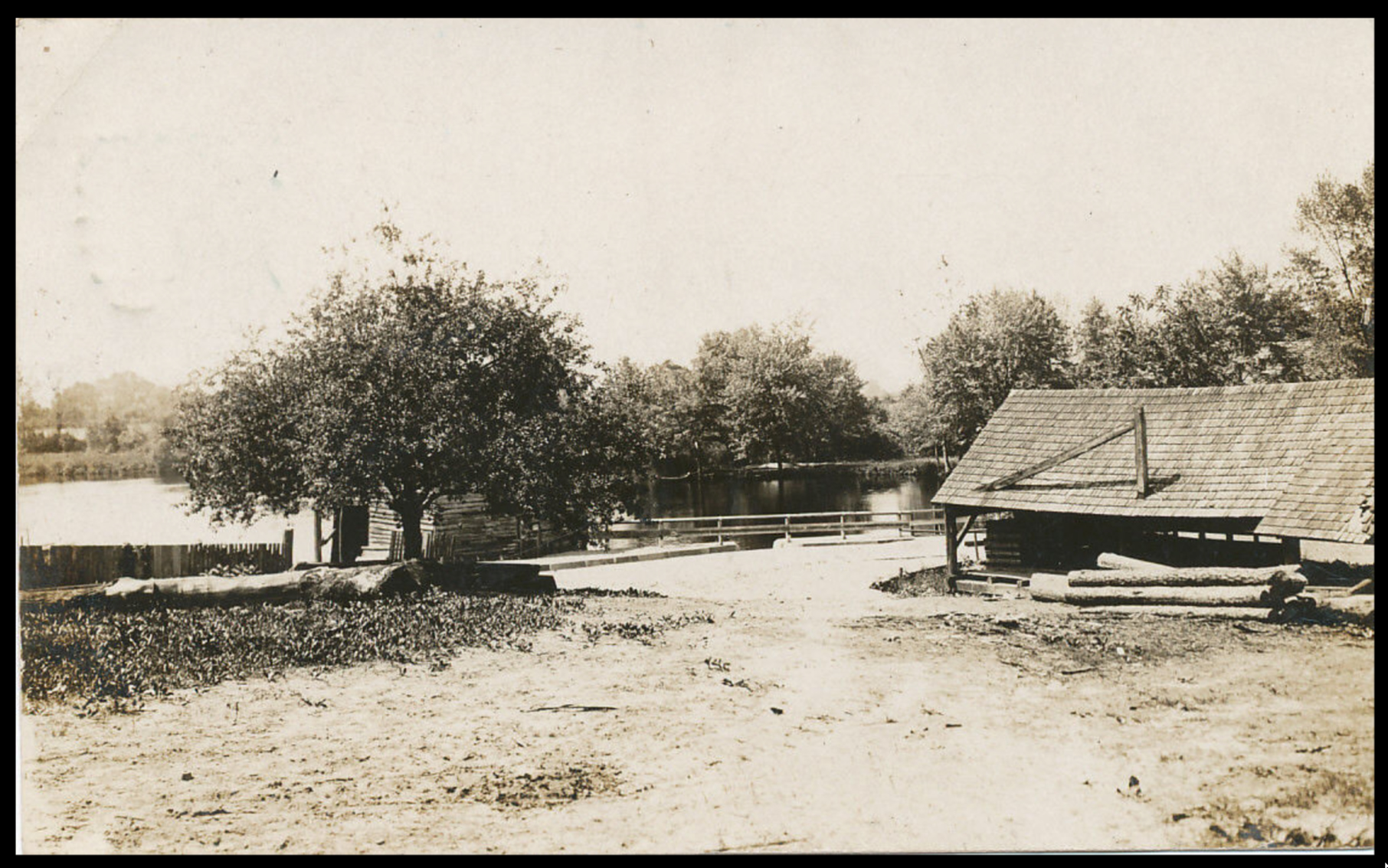 Vincentown - Looks like a sawmill and more - c 1910