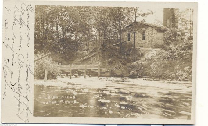 Vincentown - The Water Works - c 1910