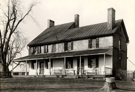 15. Thomas and Rebecca Haines House, Rancocas-Wood Lane Road, Westampton Twp., 1775 (owned by Harold Pew, 1935)
