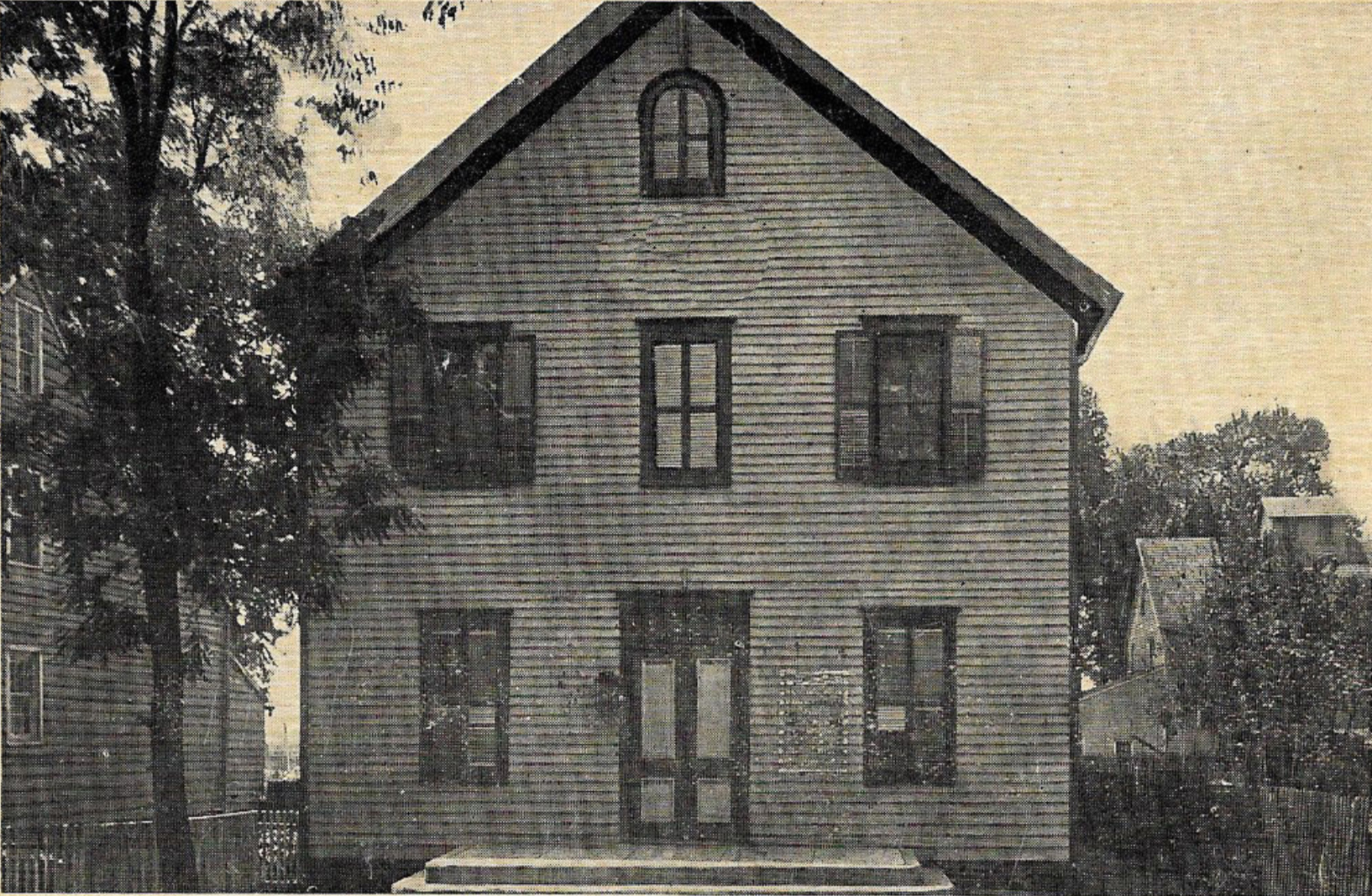 Wrightstown - Mechanics Hall - c 1910