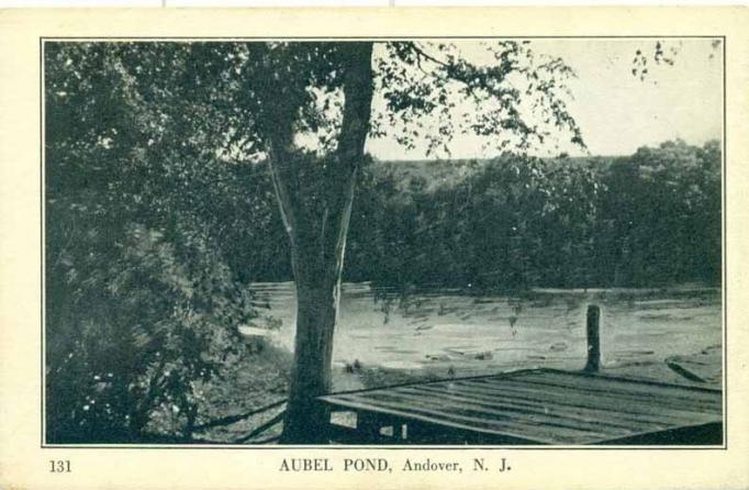 Andover - Aubel Pond - c 1910