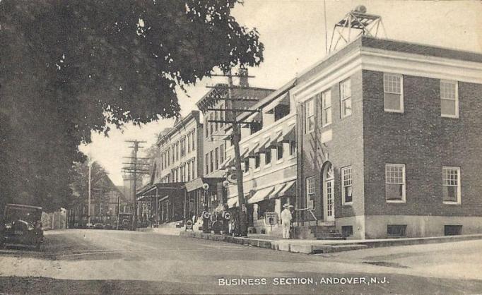 Andover - Downtown Business District - c 1910