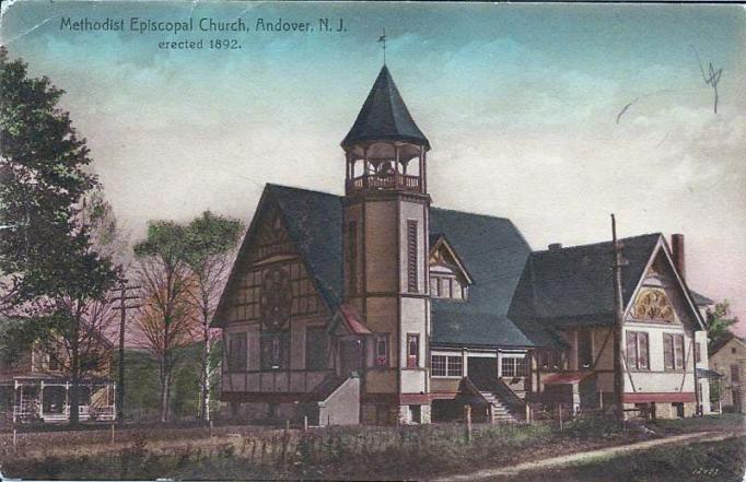 Andover - Methodist Episcopal Church - Erected 1892